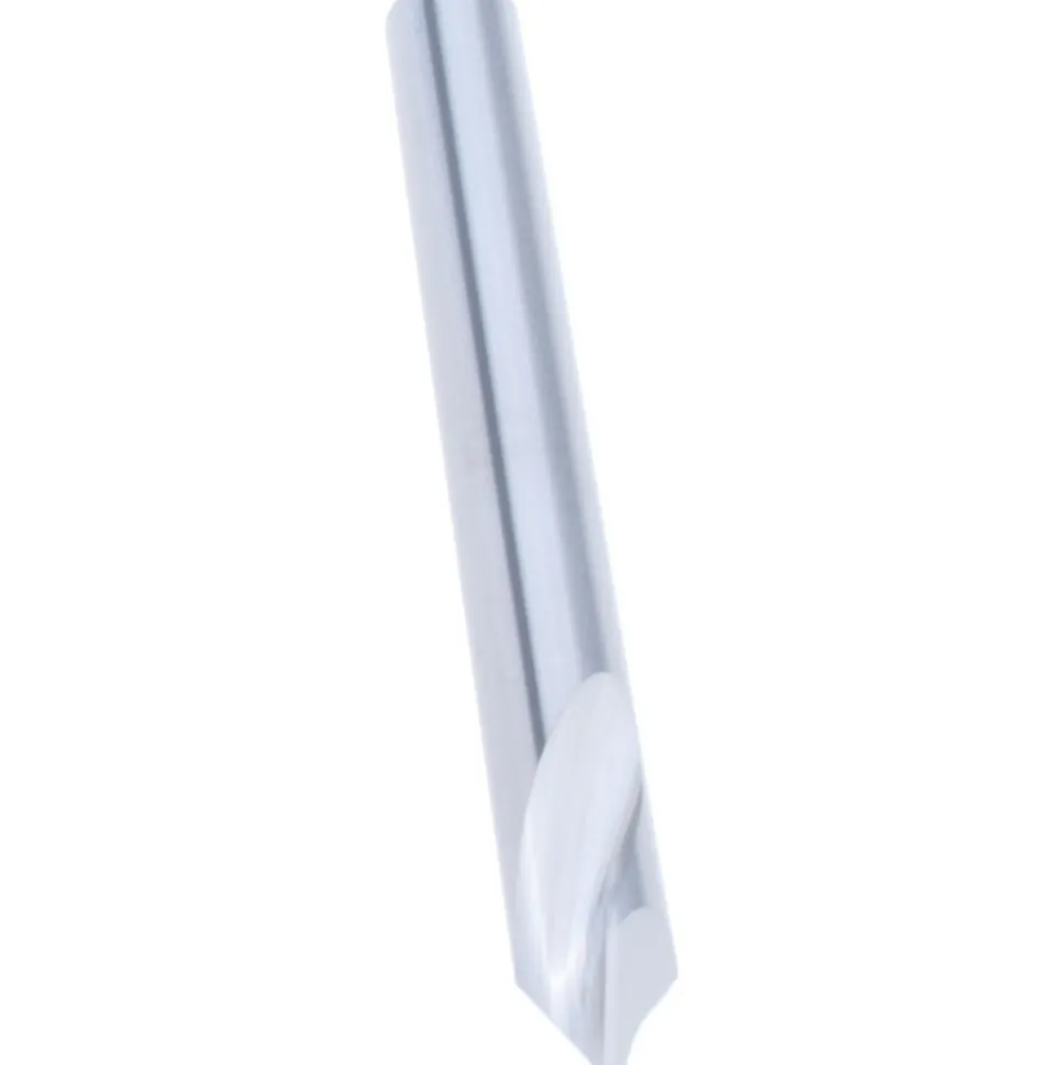 Spotting Drill: 1/4" Dia, 60 deg, 2-1/2" OAL, Solid Carbide