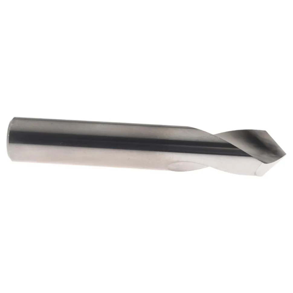 Spotting Drill: 1/2" Dia, 90 deg, 3" OAL, Solid Carbide