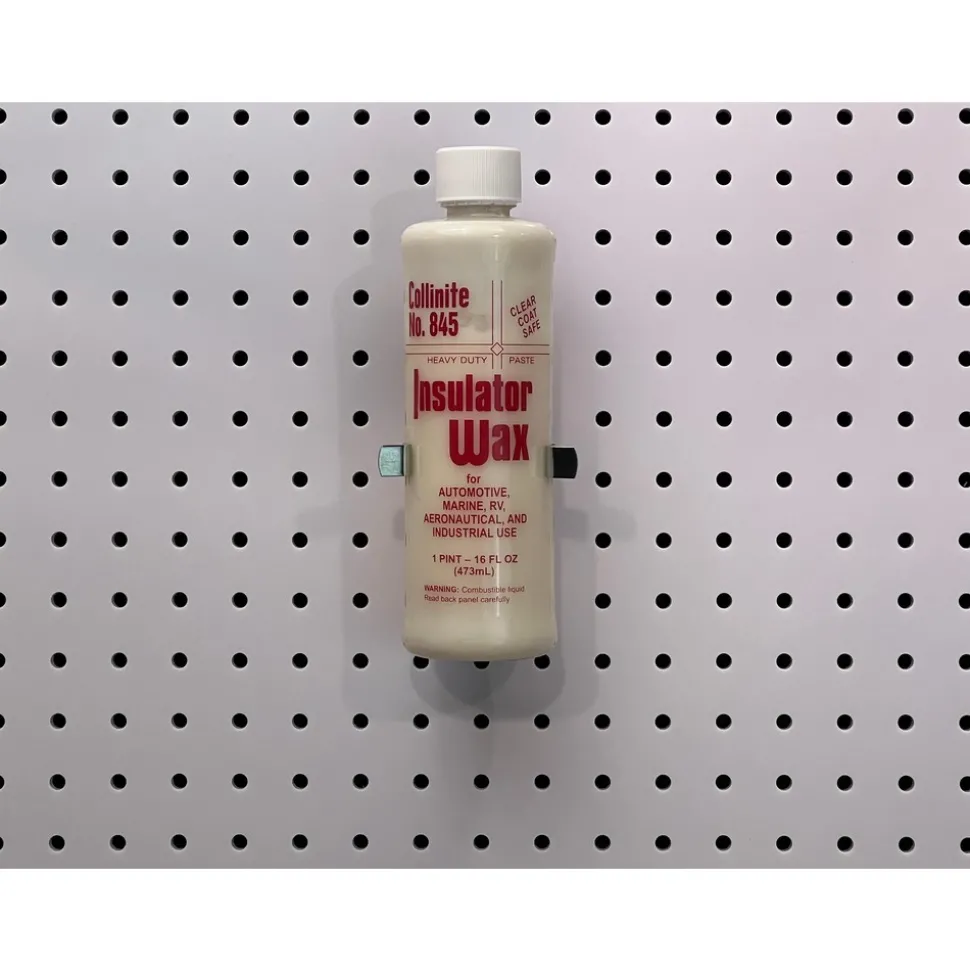 Spring Clip/Spray Can Holder Pegboard Hook