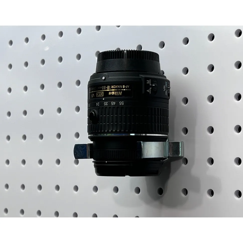 Spring Clip/Spray Can Holder Pegboard Hook