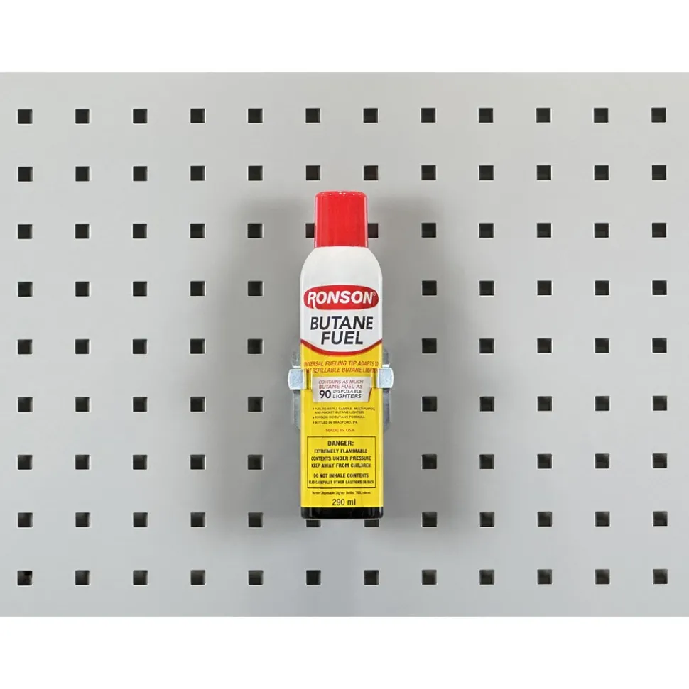 Spring Clip/Spray Can Holder Pegboard Hook