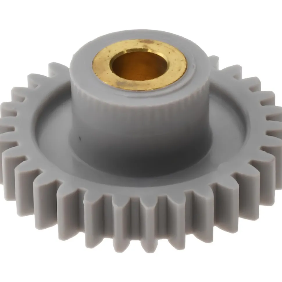 Spur Gear: 30 Teeth, 1/4" Bore Dia
