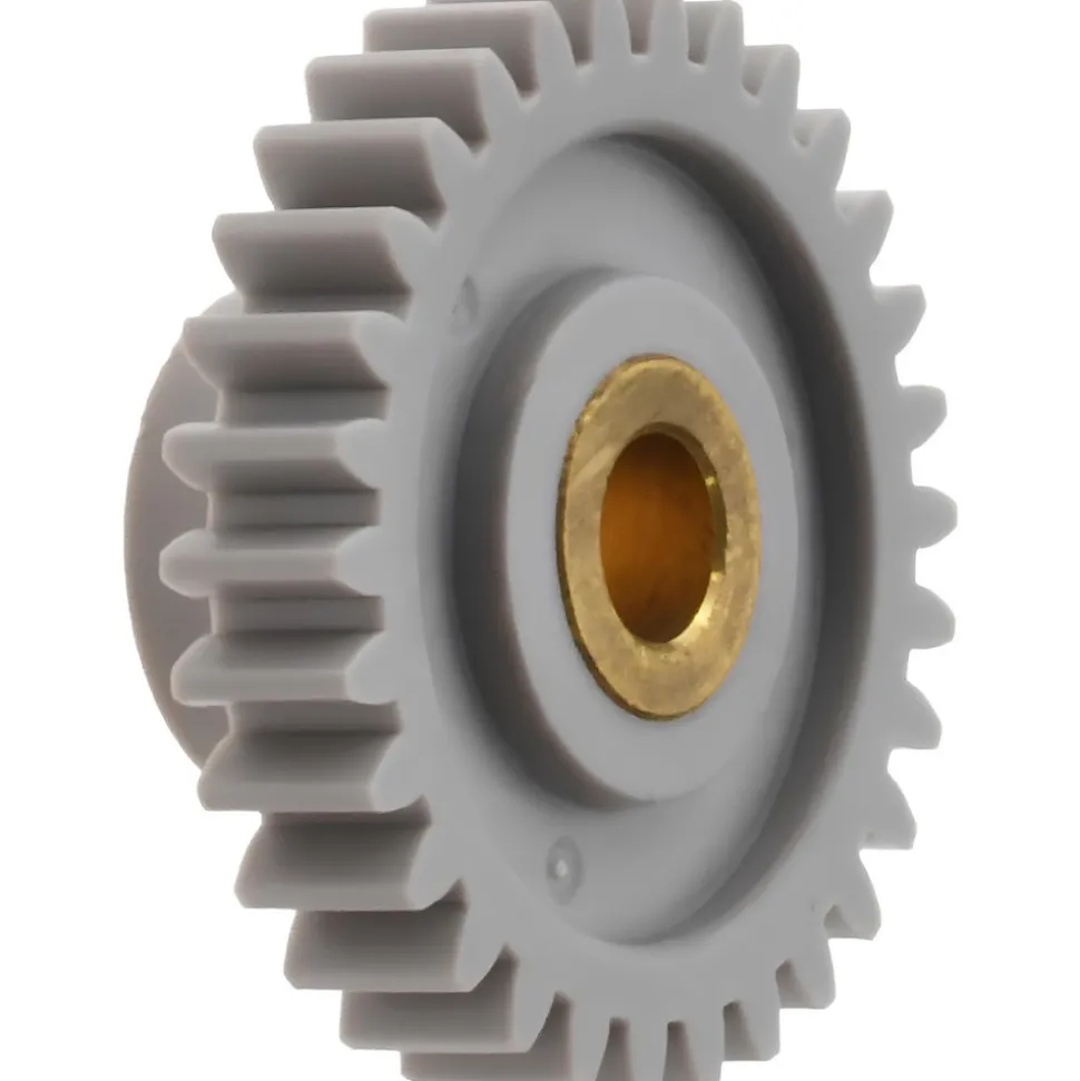 Spur Gear: 30 Teeth, 1/4" Bore Dia