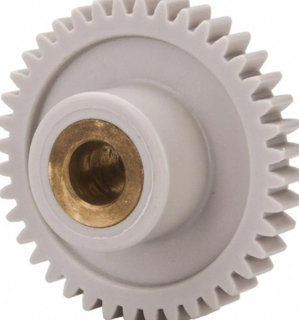 Spur Gear: 40 Teeth, 1/4" Bore Dia