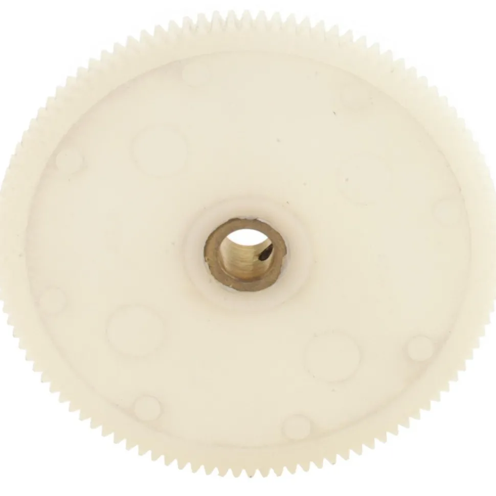Spur Gear: 108 Teeth, 1/4" Bore Dia