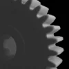 Spur Gear: 27 Teeth, 3/16" Bore Dia