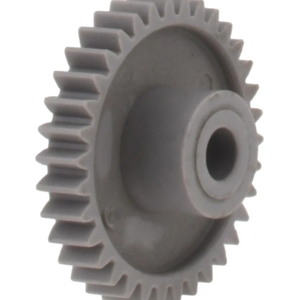 Spur Gear: 34 Teeth, 1/4" Bore Dia