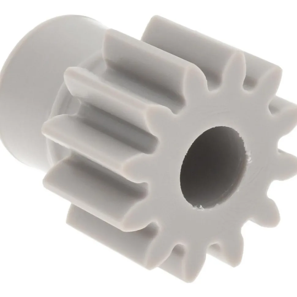 Spur Gear: 12 Teeth, 1/4" Bore Dia, Standard Bore