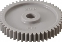 Spur Gear: 48 Teeth, 3/8" Bore Dia, Standard Bore