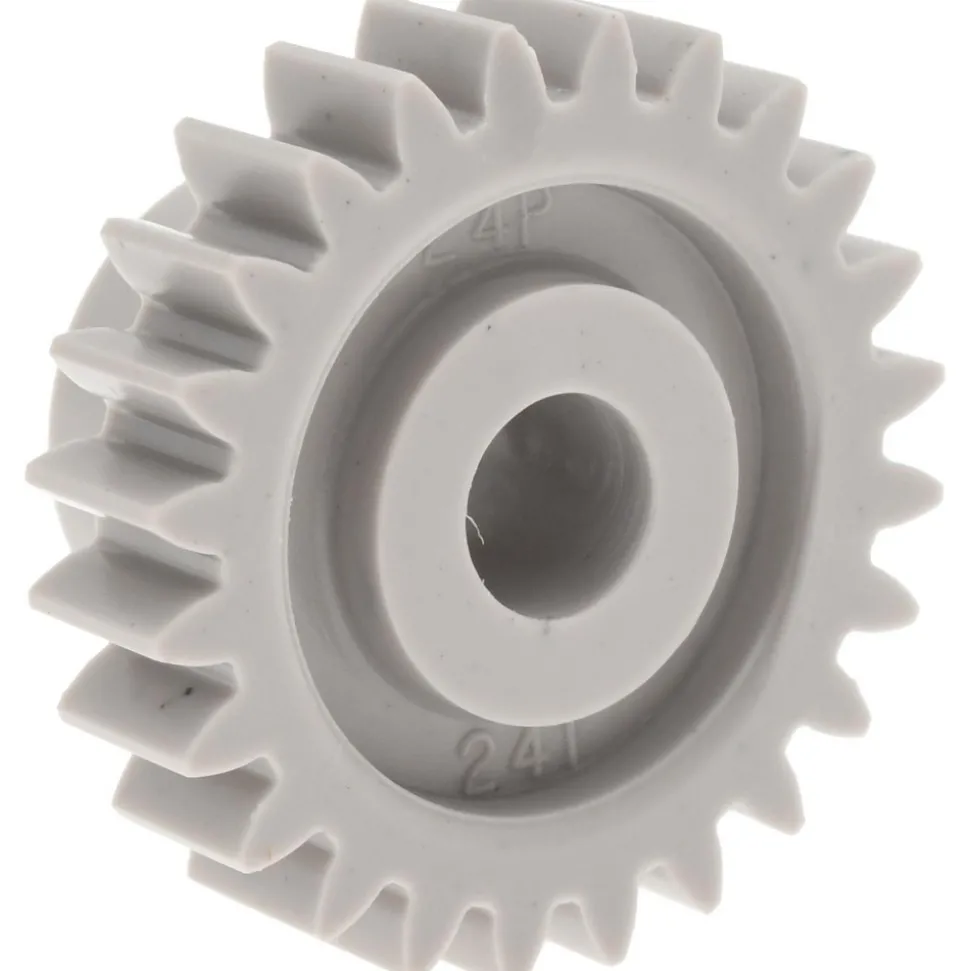 Spur Gear: 24 Teeth, 1/4" Bore Dia, Standard Bore