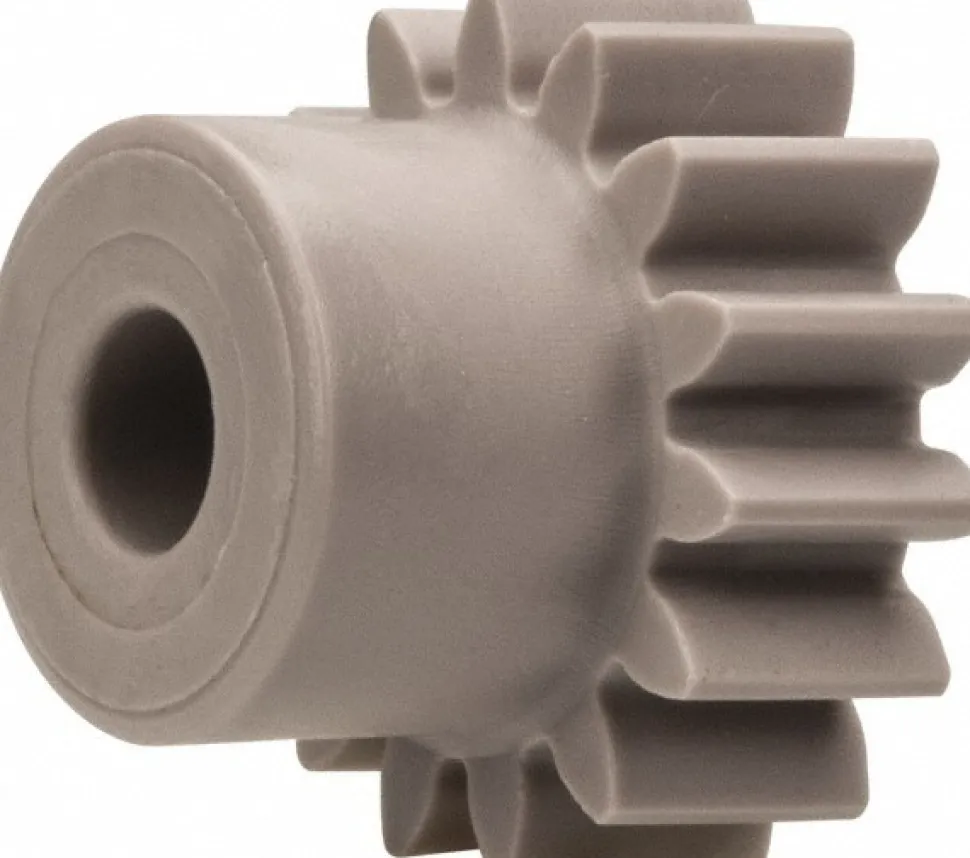 Spur Gear: 15 Teeth, 3/16" Bore Dia, Standard Bore
