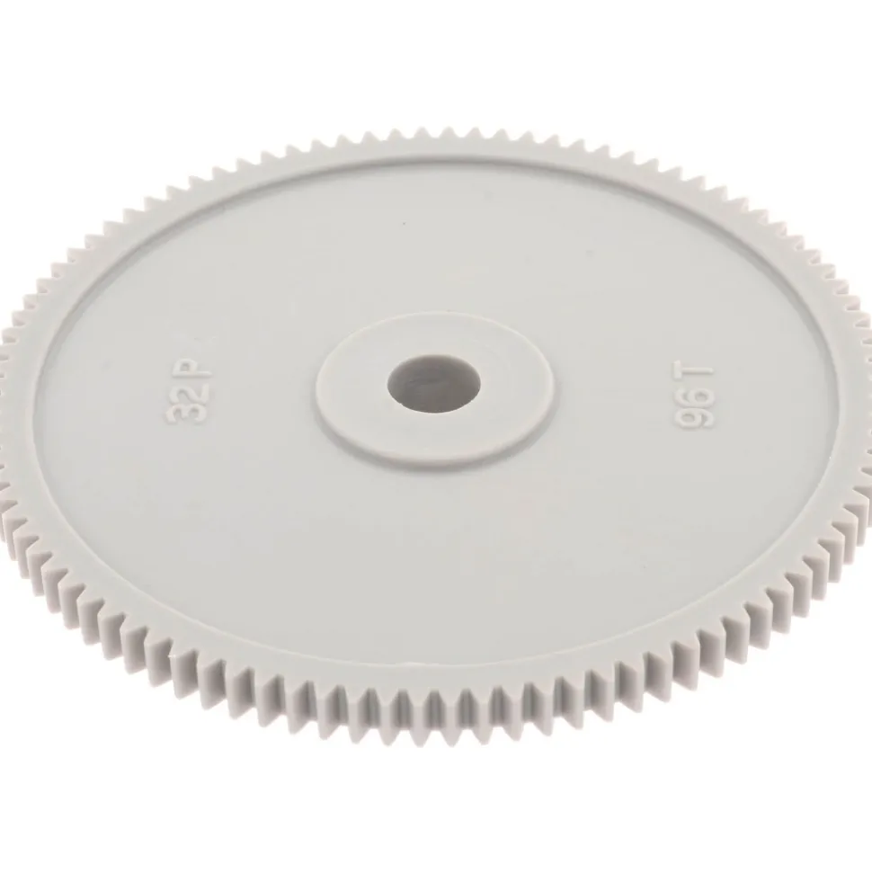 Spur Gear: 96 Teeth, 5/16" Bore Dia, Standard Bore