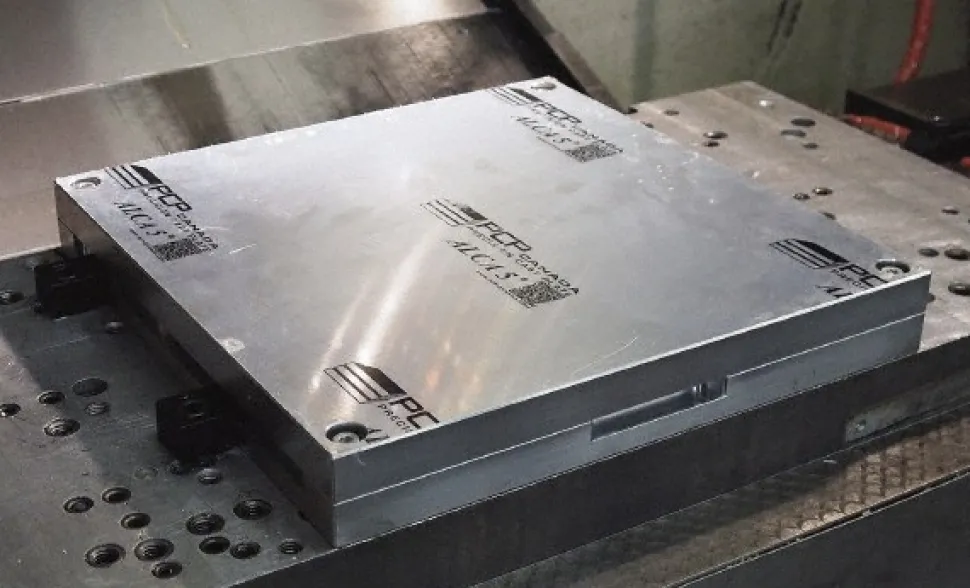 Square Aluminum CNC Clamping Pallet
