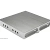 Square Aluminum CNC Clamping Pallet, Robot Ready, 6 in Long x 6 in Wide x 1 in Thick