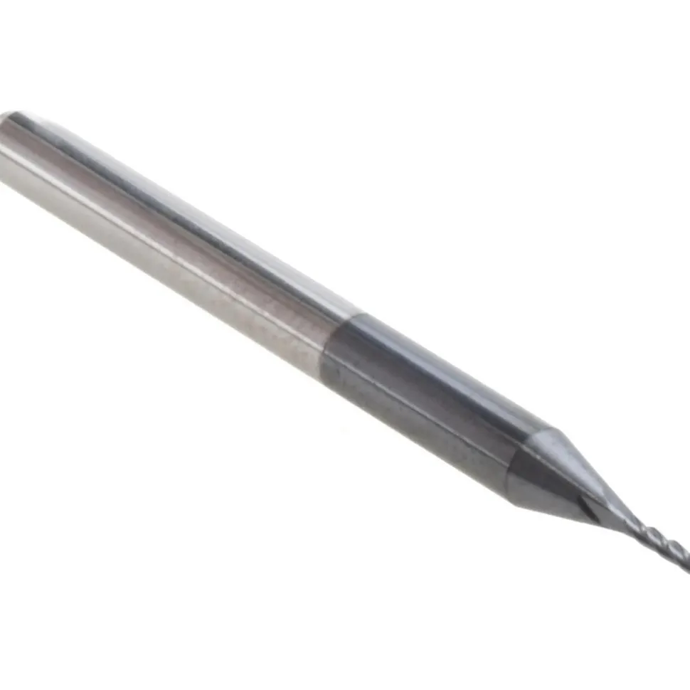 Square End Mill: 0.0312" Dia, 0.1250" LOC
