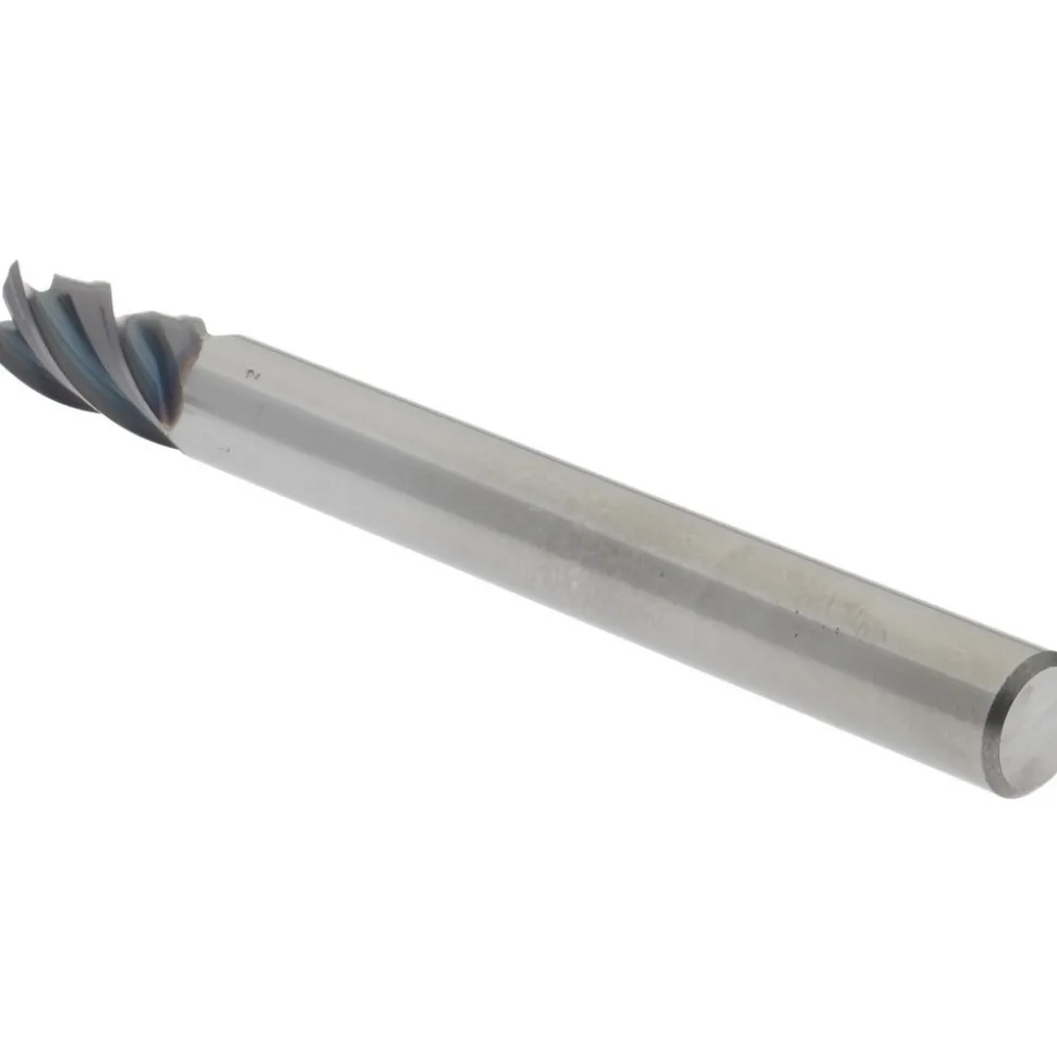Square End Mill: 1/4" Dia, 1/2" LOC