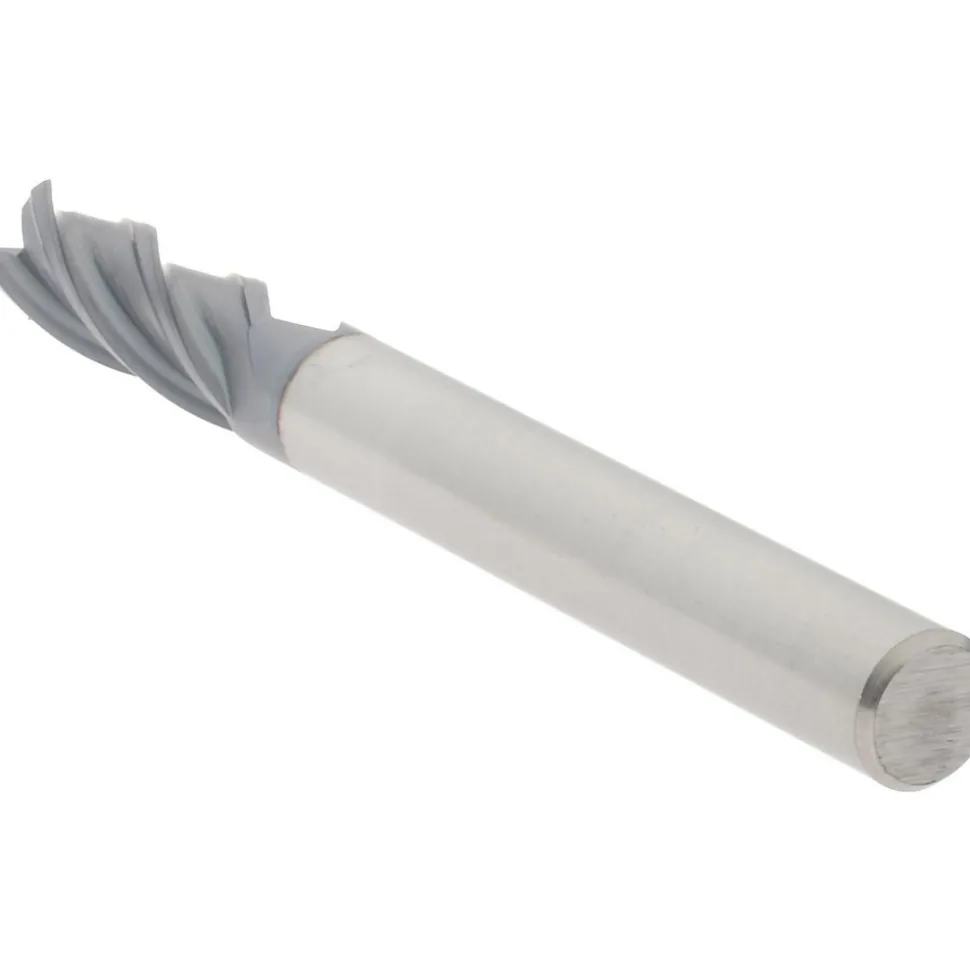 Square End Mill: 1/4" Dia, 3/4" LOC