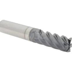 Square End Mill: 1/2" Dia, 1-1/4" LOC