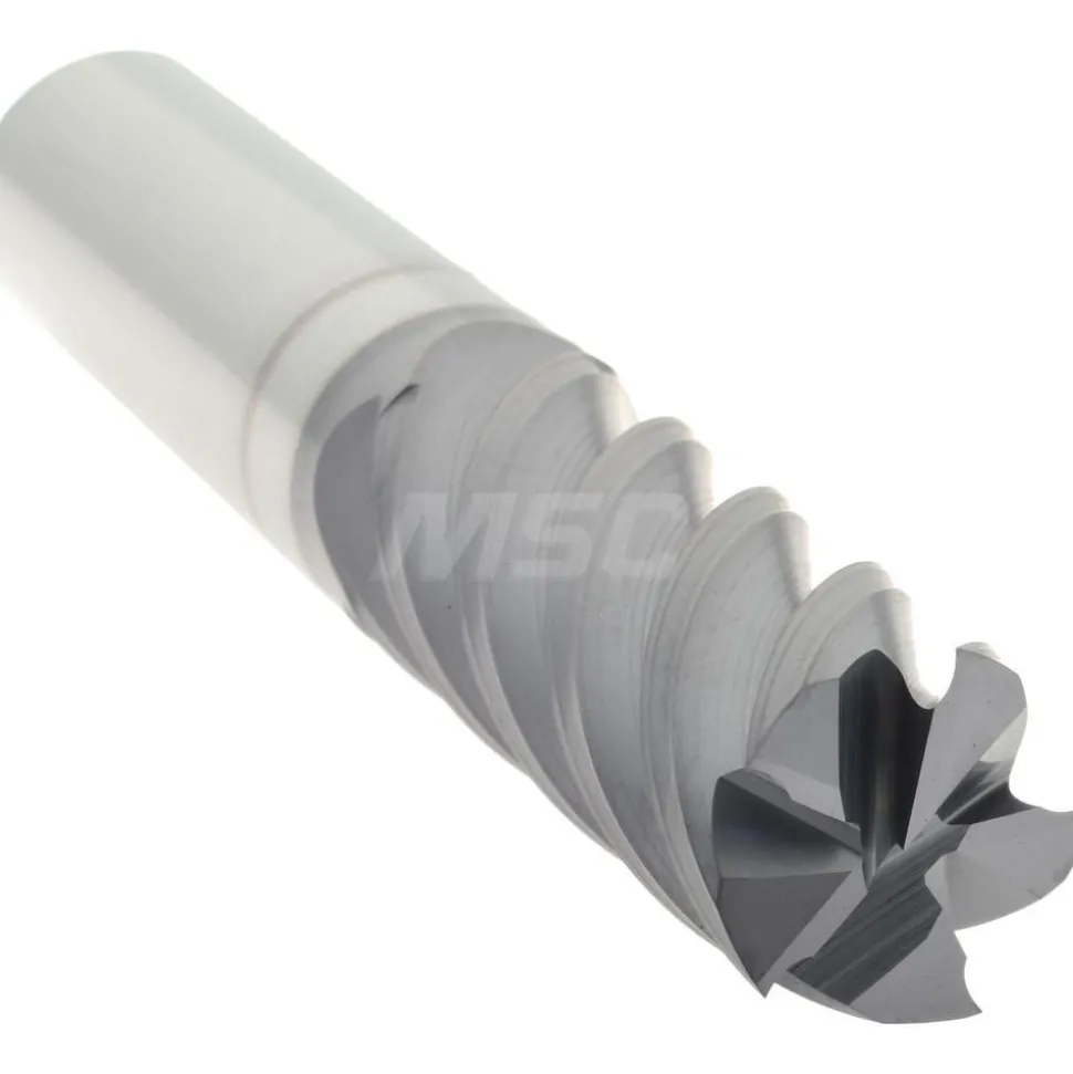Square End Mill: 1/2" Dia, 1-1/4" LOC