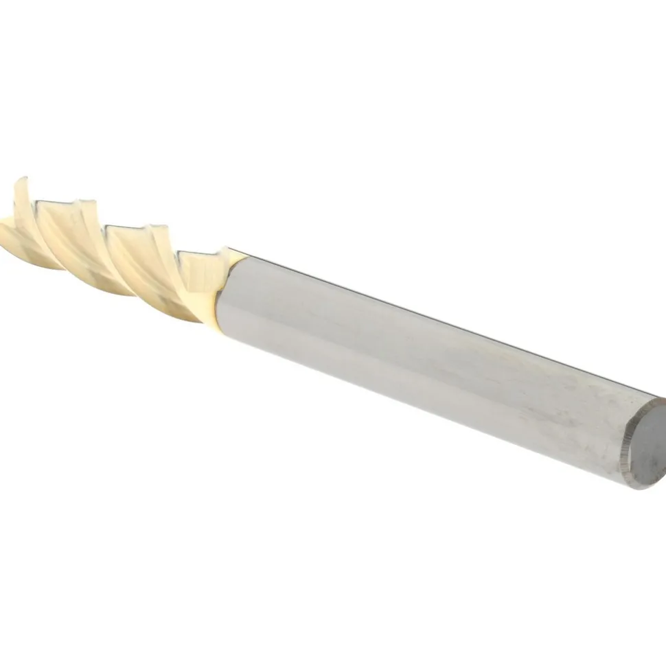 Square End Mill: 1/4" Dia, 3/4" LOC
