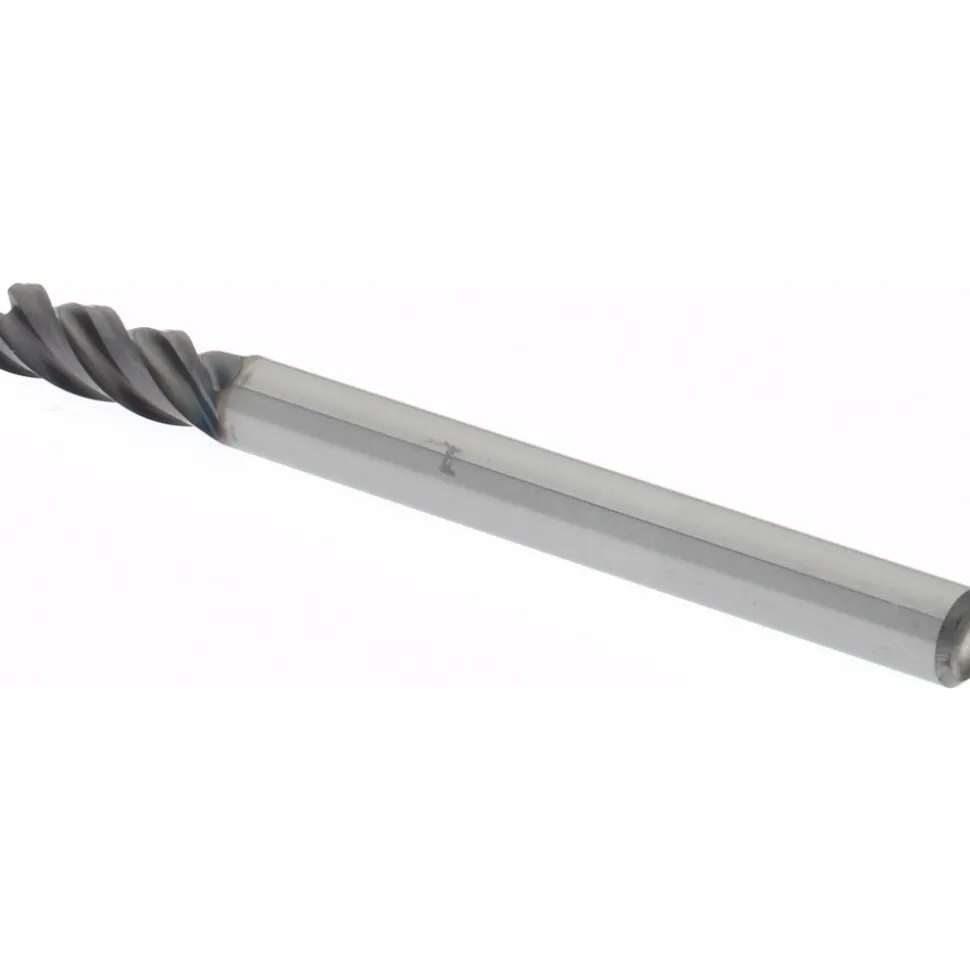 Square End Mill: 1/8" Dia, 3/8" LOC