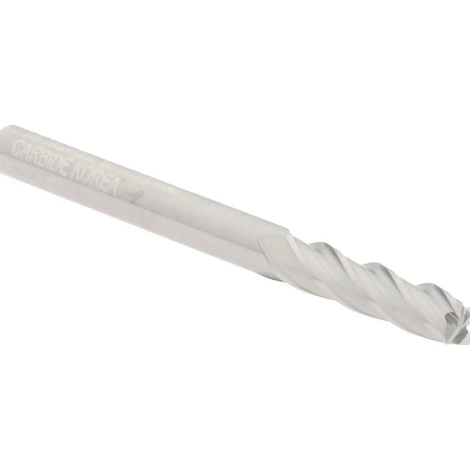 Square End Mill: 1/8" Dia, 1/2" LOC