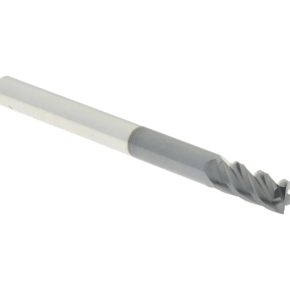 Square End Mill: 1/8" Dia, 1/4" LOC