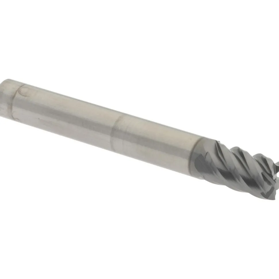 Square End Mill: 1/4" Dia, 3/8" LOC
