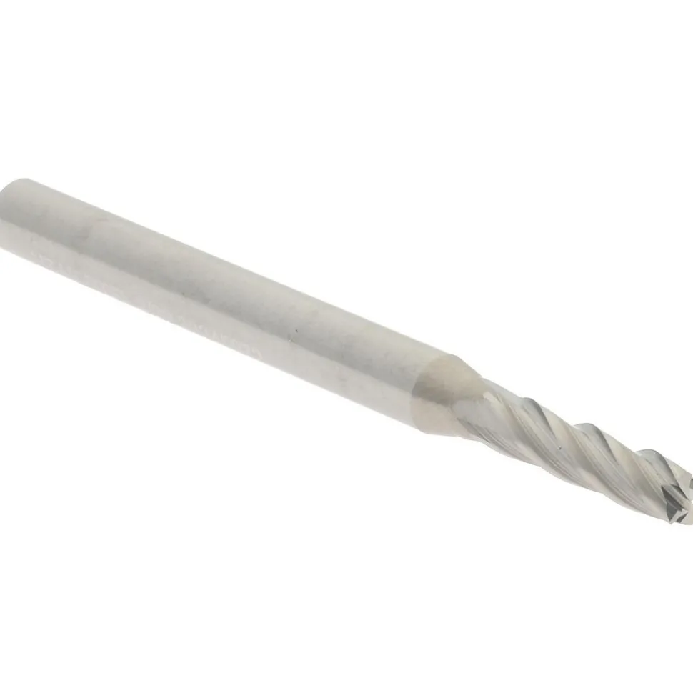 Square End Mill: 3/32" Dia, 3/8" LOC