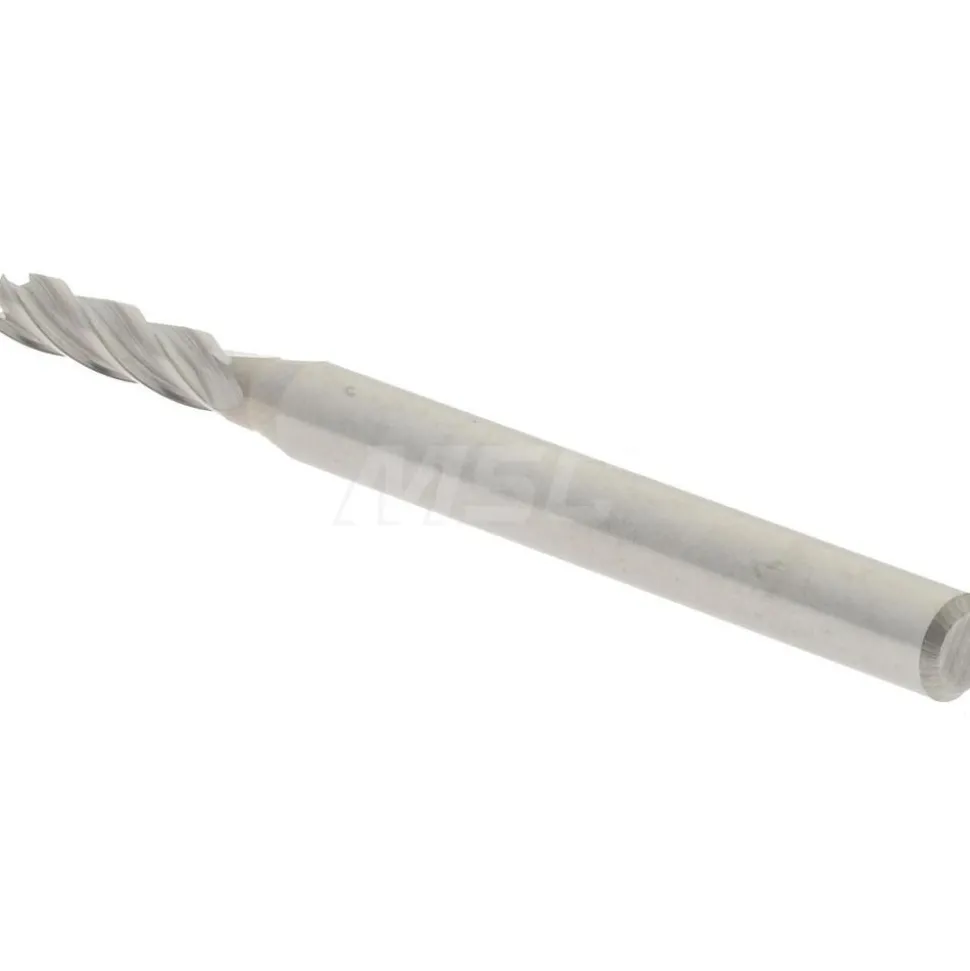 Square End Mill: 3/32" Dia, 3/8" LOC