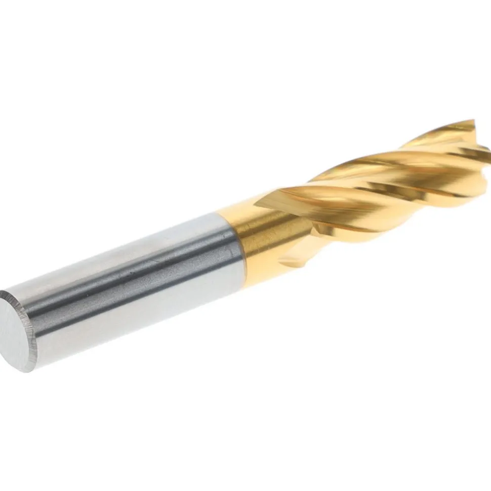 Square End Mill: 3/8" Dia, 1" LOC
