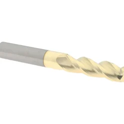 Square End Mill: 3/8" Dia, 1-1/4" LOC
