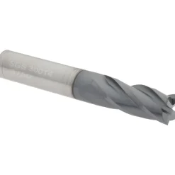 Square End Mill: 3/8" Dia, 1" LOC