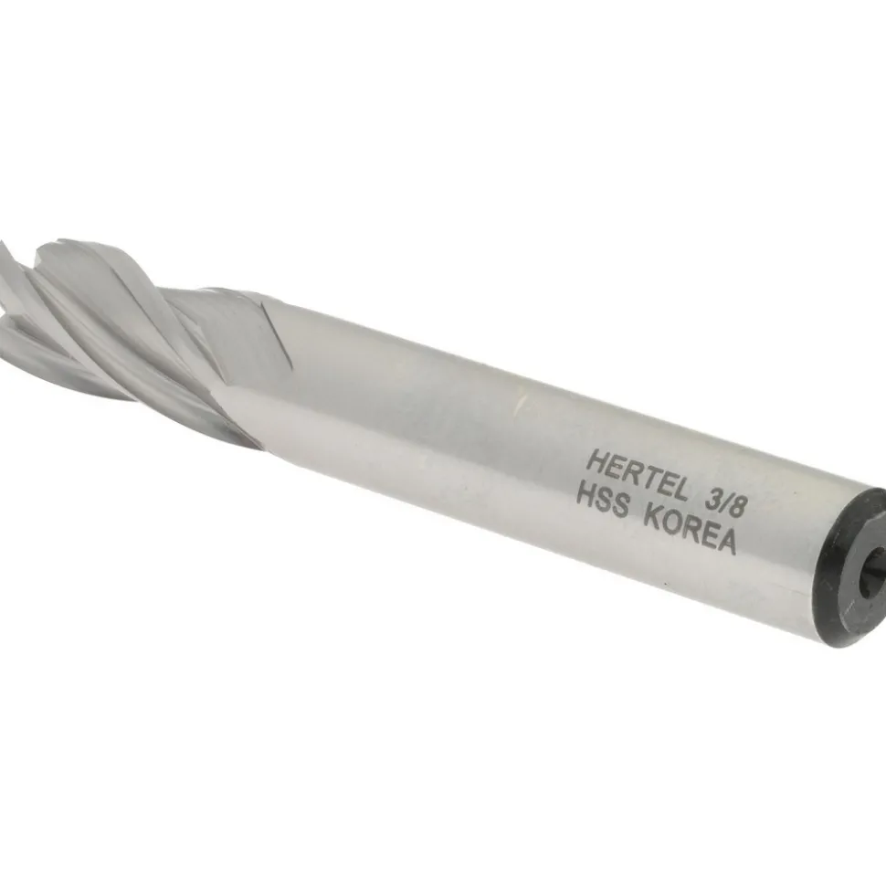 Square End Mill: 3/8" Dia, 3/4" LOC