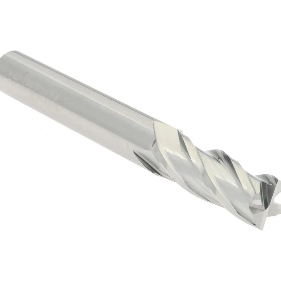 Square End Mill: 5/16" Dia, 13/16" LOC