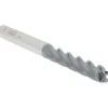 Square End Mill: 3/8" Dia, 1-3/4" LOC