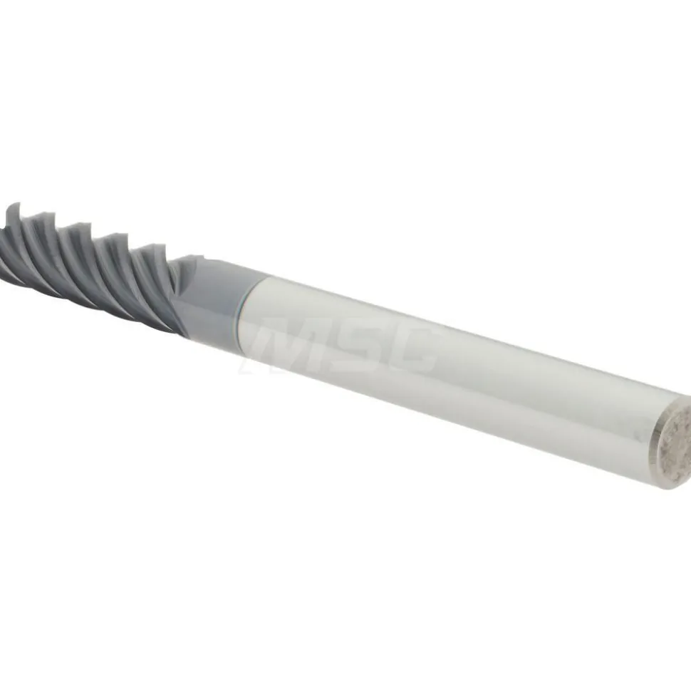 Square End Mill: 1/4" Dia, 3/4" LOC
