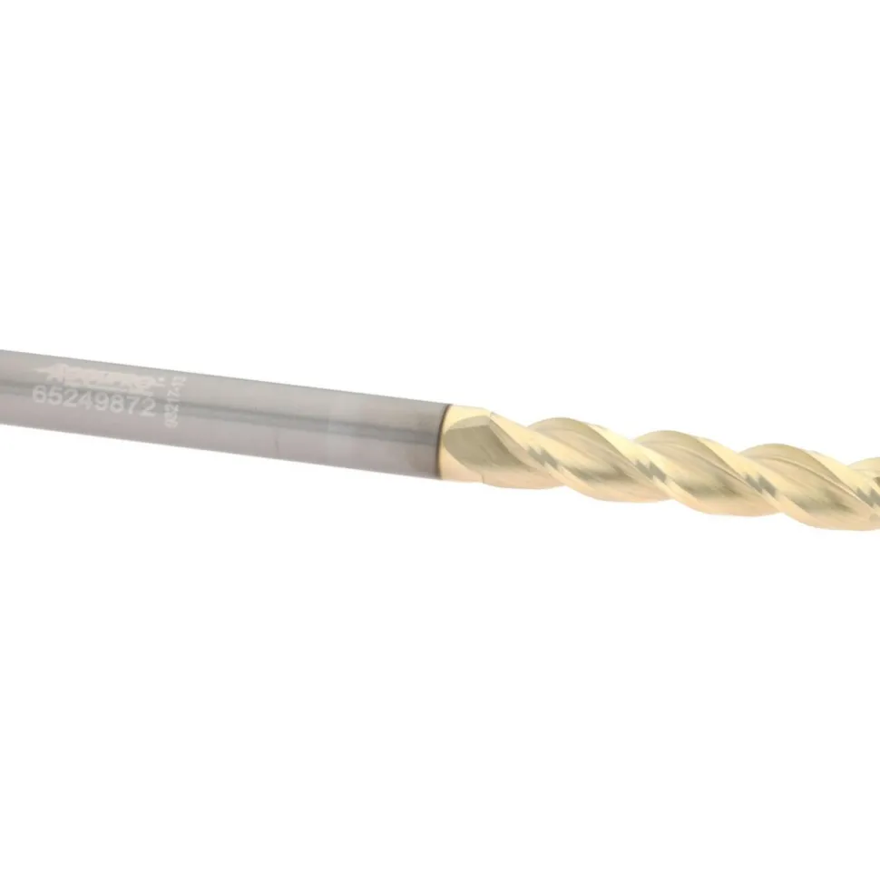 Square End Mill: 1/4" Dia, 1-1/4" LOC