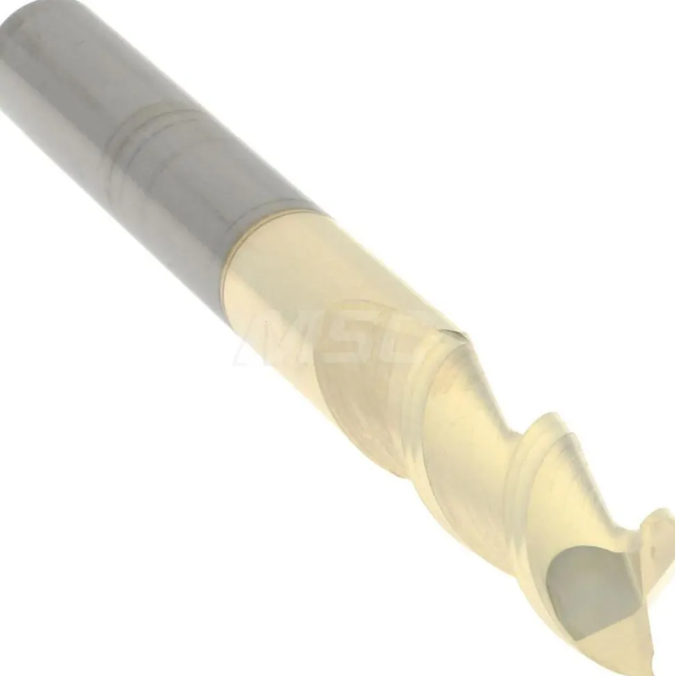 Square End Mill: 1/4" Dia, 3/4" LOC