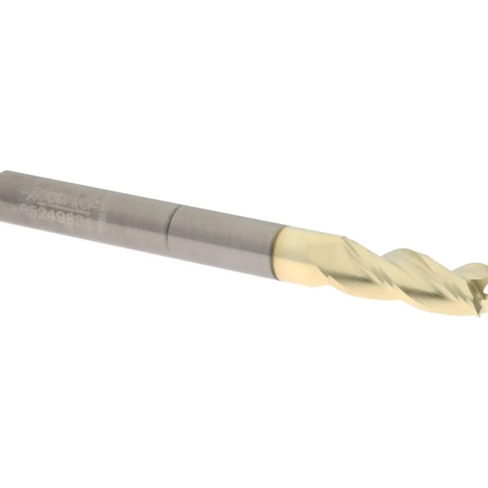 Square End Mill: 1/4" Dia, 5/8" LOC