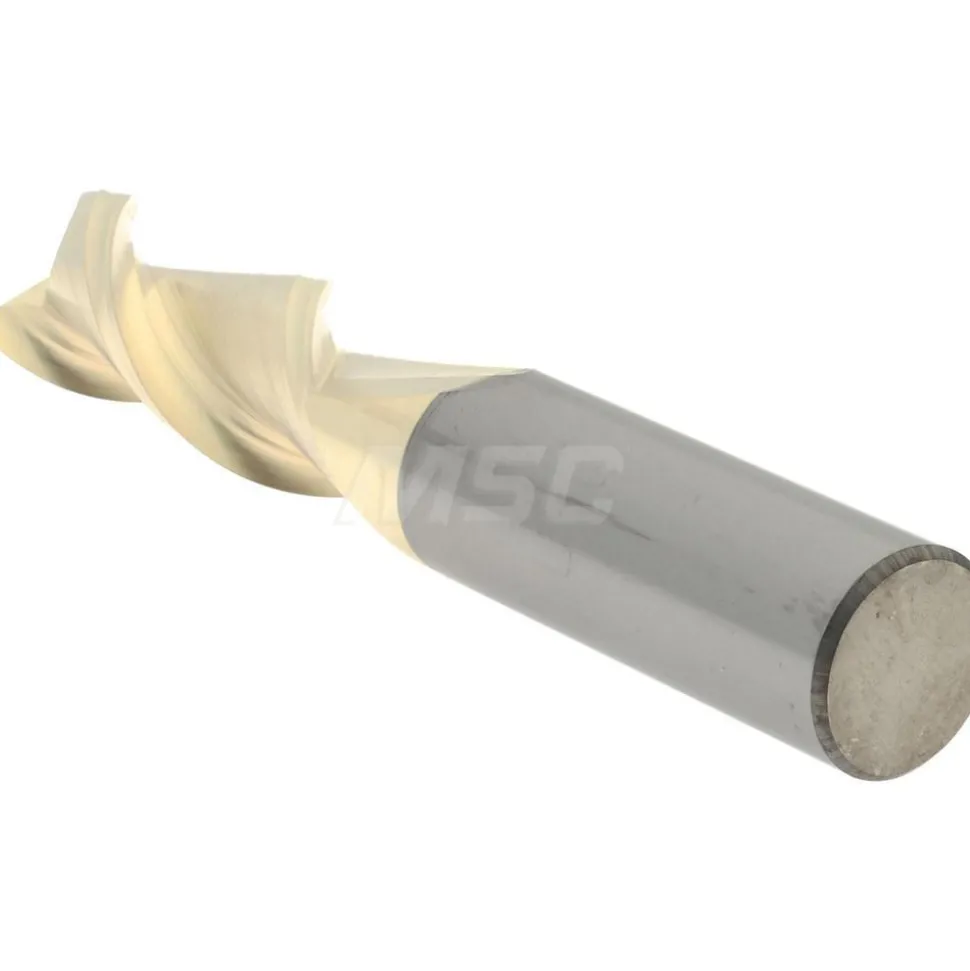 Square End Mill: 1/2" Dia, 1-1/4" LOC