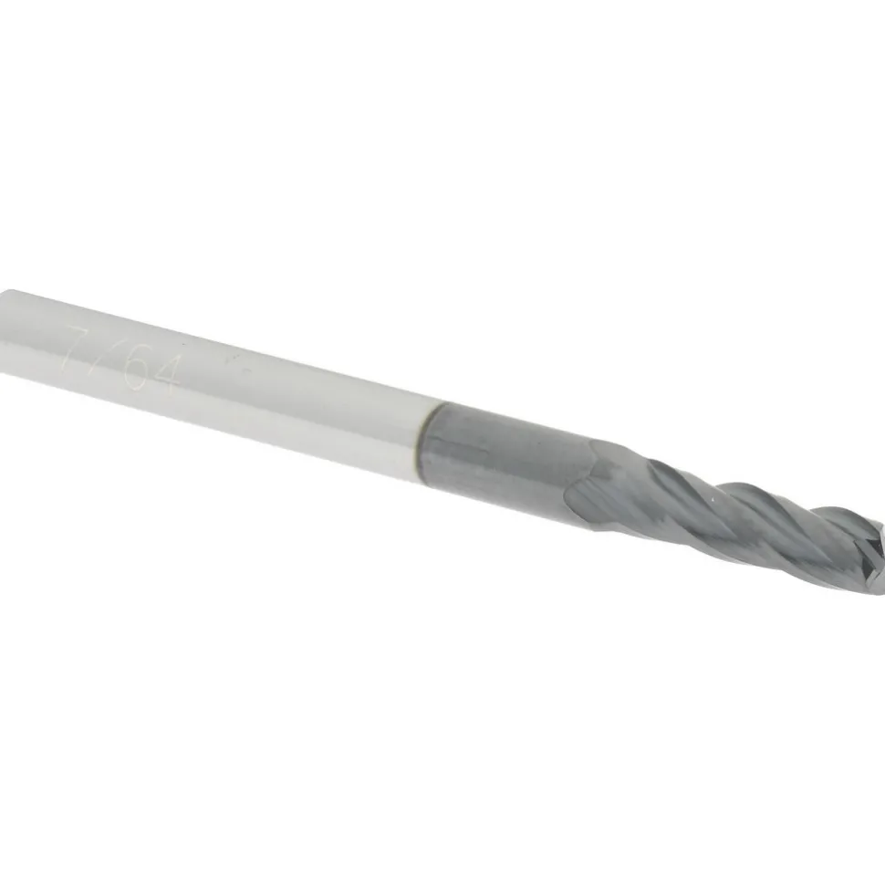 Square End Mill: 0.1094" Dia, 0.3750" LOC