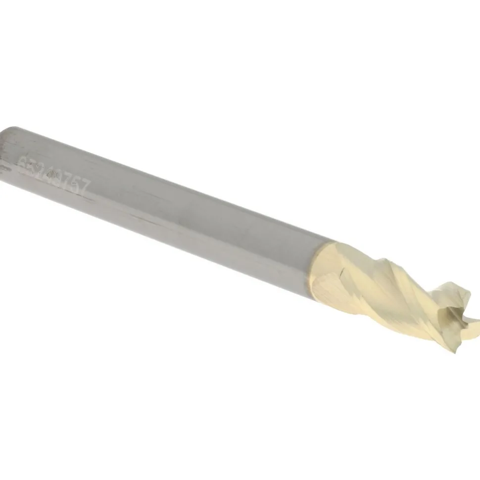 Square End Mill: 3/16" Dia, 3/8" LOC