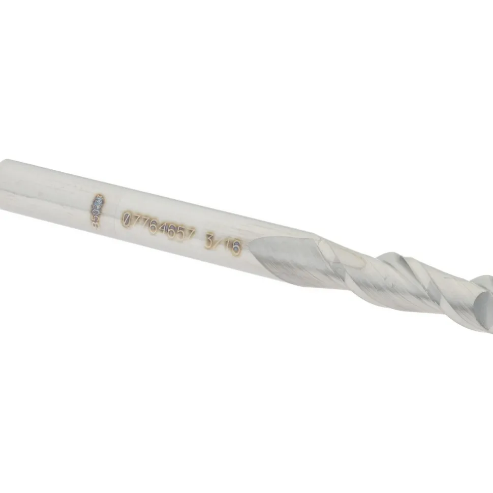Square End Mill: 3/16" Dia, 5/8" LOC
