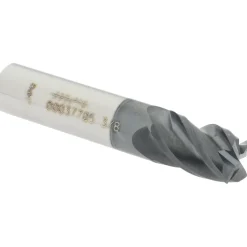 Square End Mill: 3/8" Dia, 9/16" LOC