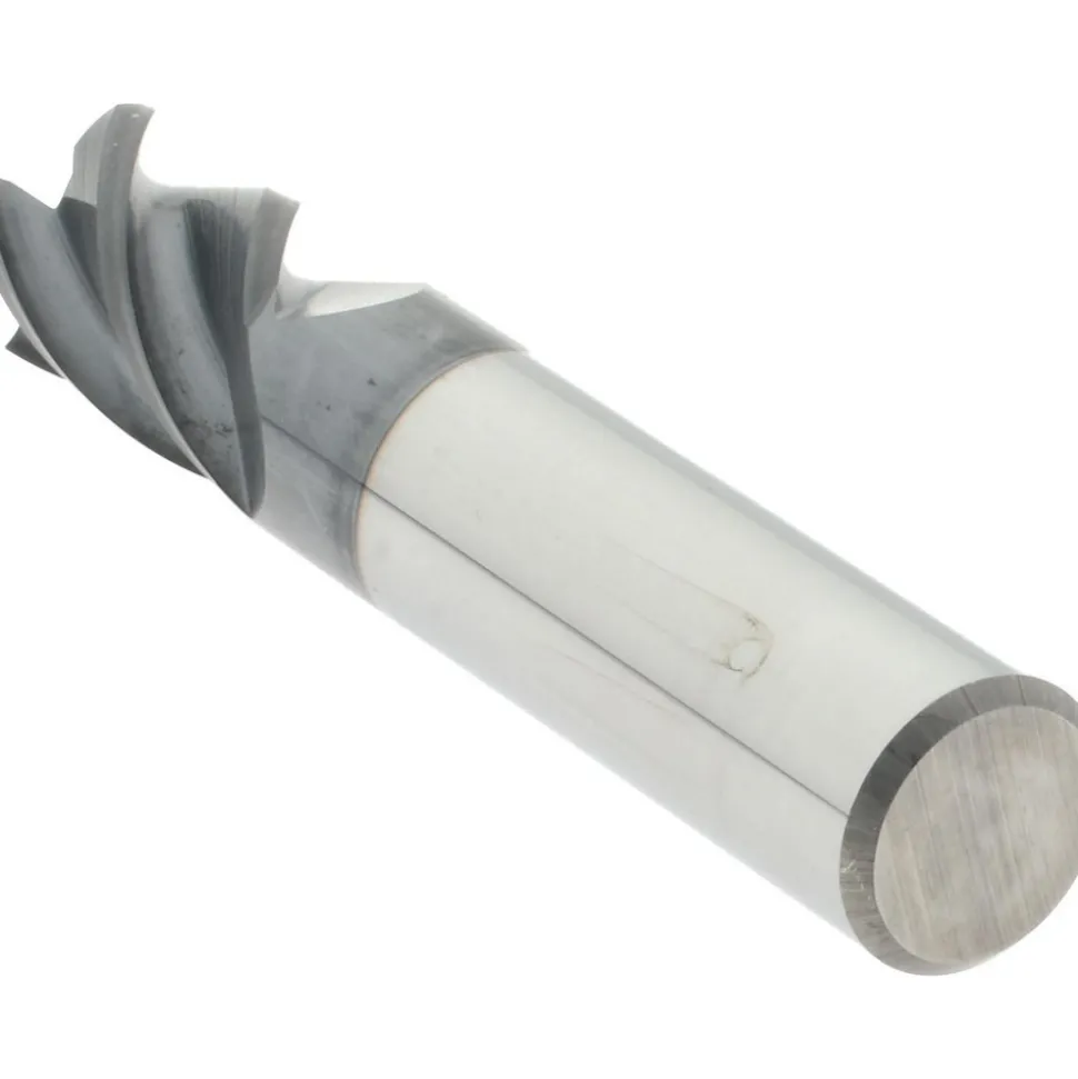 Square End Mill: 3/8" Dia, 9/16" LOC