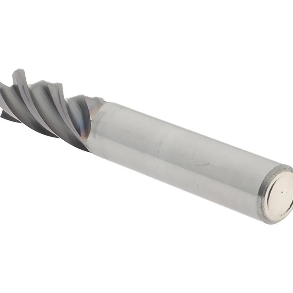 Square End Mill: 3/8" Dia, 7/8" LOC