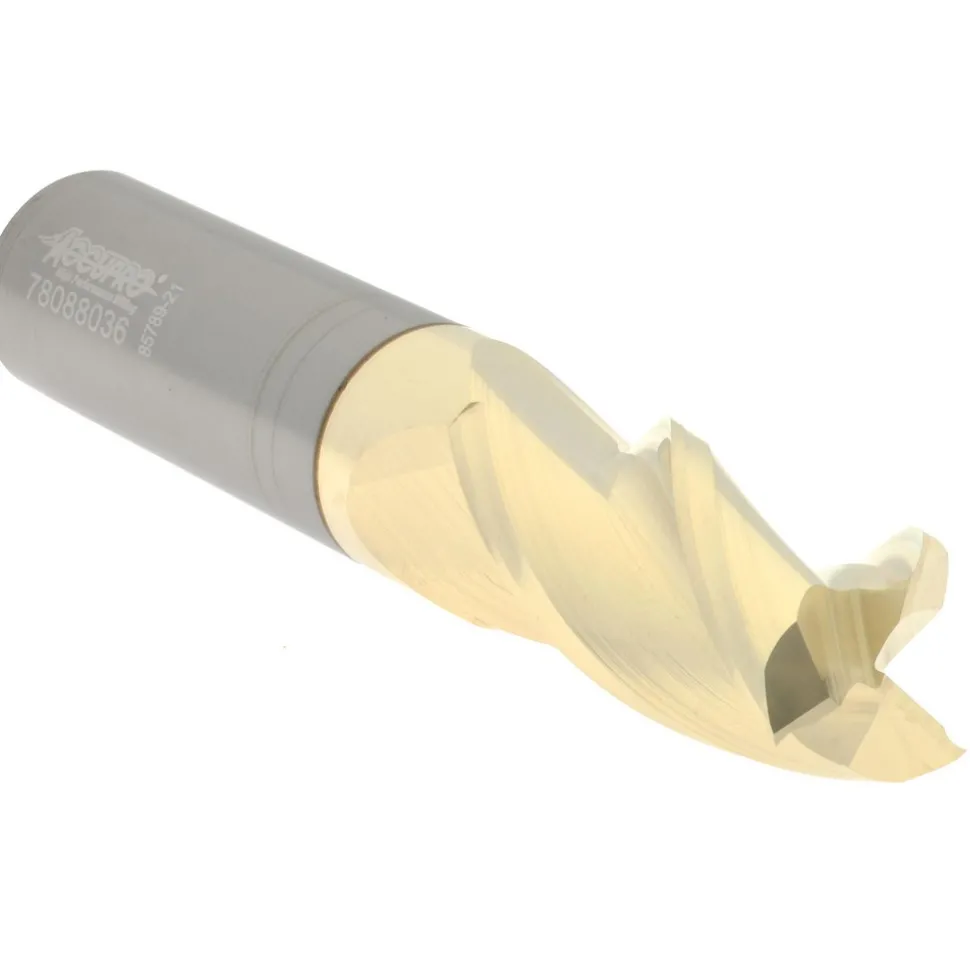 Square End Mill: 3/4" Dia, 1-1/2" LOC