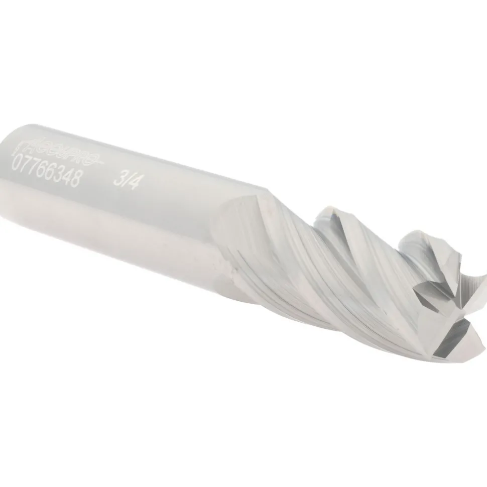 Square End Mill: 3/4" Dia, 1-1/2" LOC