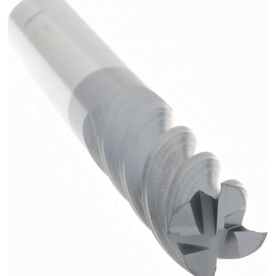 Square End Mill: 3/8" Dia, 1-1/8" LOC